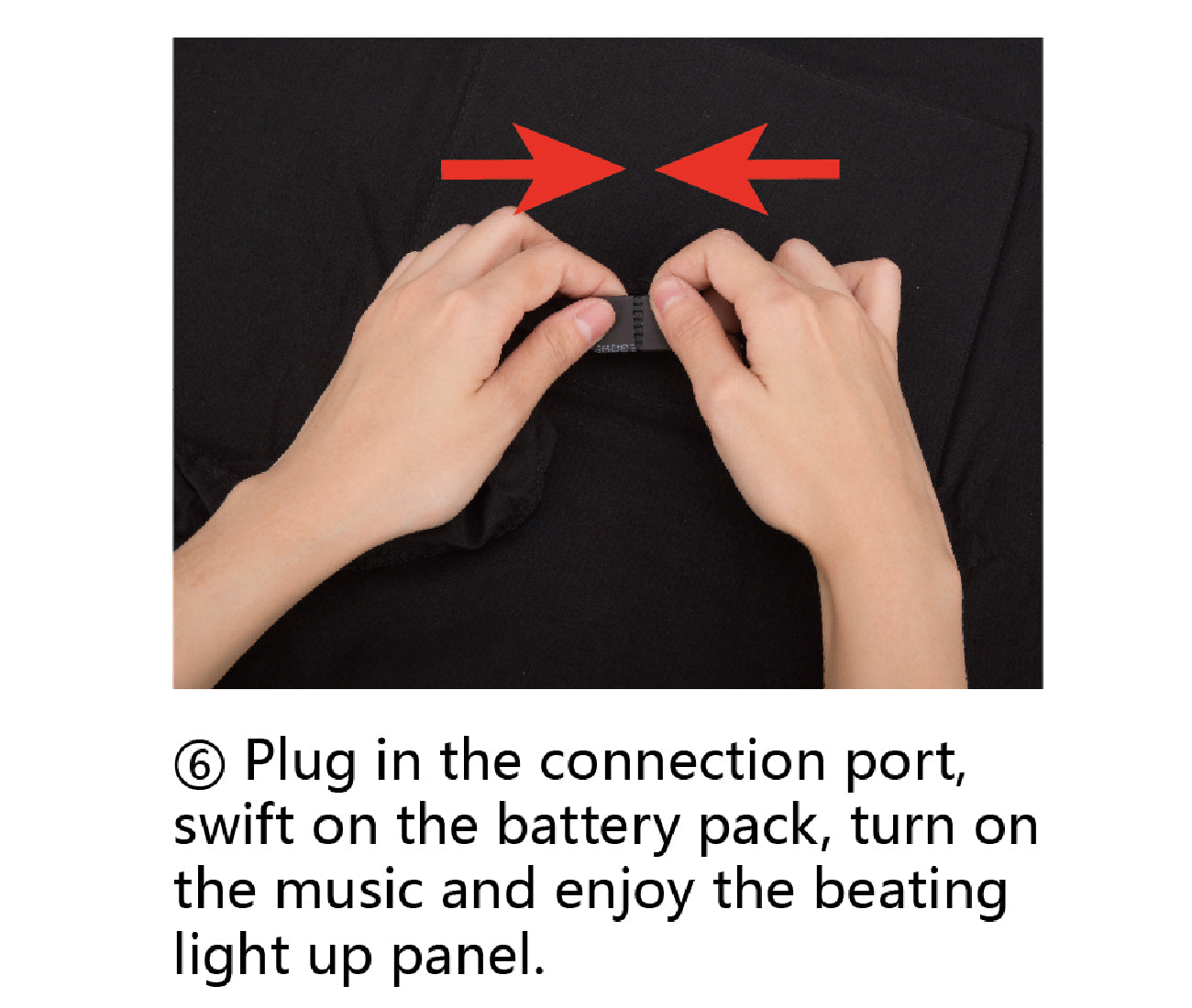 SOOOEC Sound Activated Inverter for LED T shirt