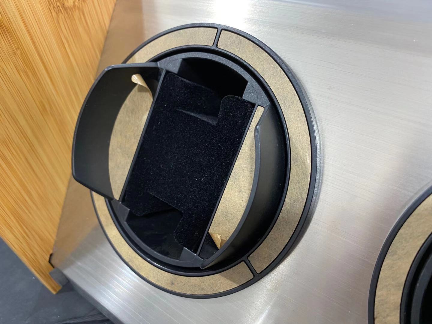Watch Winder Double ｜ for Big to Super Big Automatic Watches up to Case 50mm Diameter,  Bamboo Handcraft Super Quiet by Watch Winder Smith®